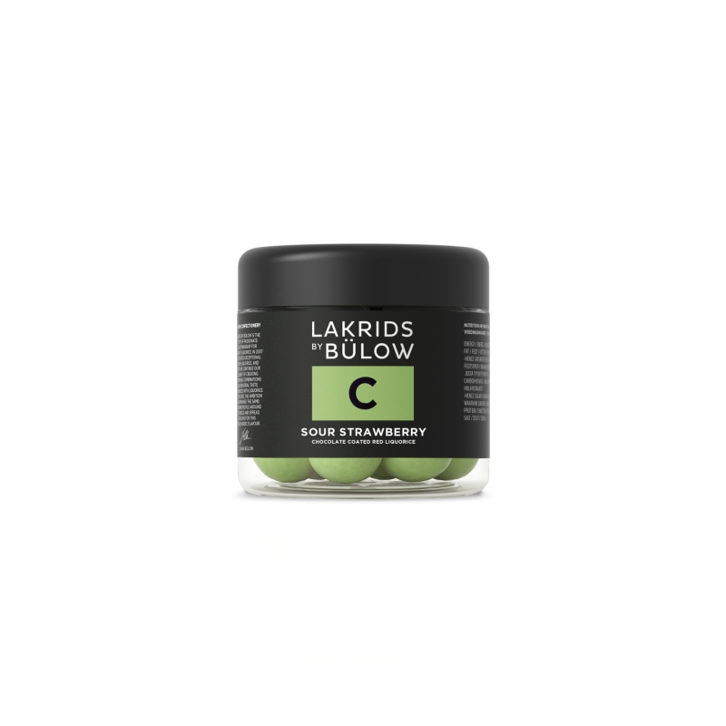 Lakrids by B&uuml;low Small C Sour strawberry |115g